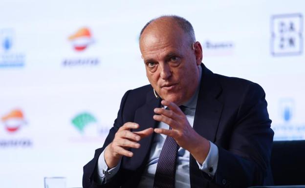 Tebas, a Al-Khelaifi: «Deja de hacer trampas porque jodes al fútbol»