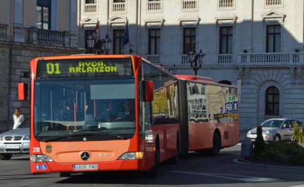 Los autobuses urbanos de Burgos no alcanzan el millón de usuarios en mayo