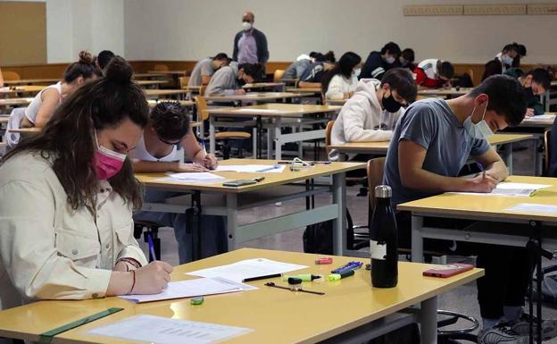 1.557 estudiantes se presentan a la EBAU en la Universidad de Burgos