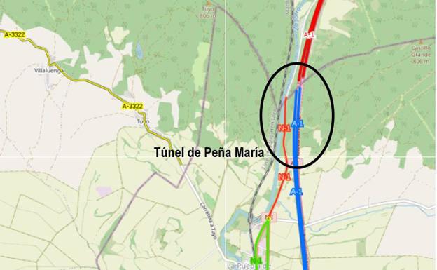 311.123 euros para la modernización del túnel de Peña María en Condado de Treviño