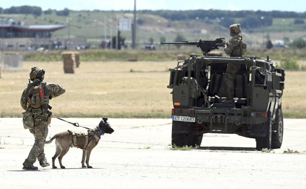 Simulan un terremoto para adiestrar a la UME ante emergencias en la central nuclear de Garoña