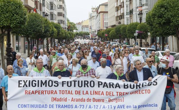La Asociación Sociedad Civil Burgalesa (Socibur) convoca una manifestación para pedir inversiones en las infraestructuras de la provincia de Burgos./Ricado Ordóñez / Ical