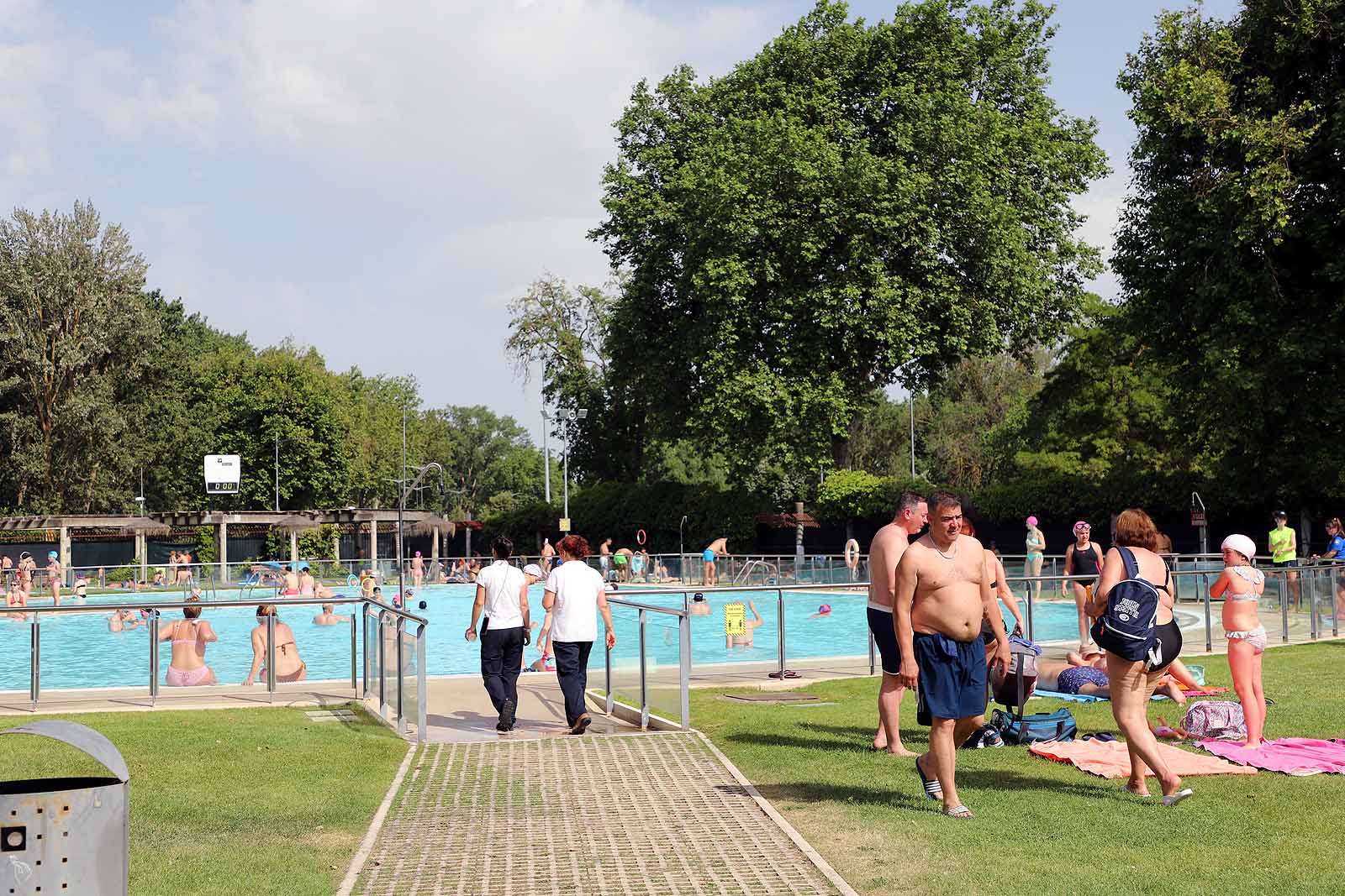 Primeros baños del verano