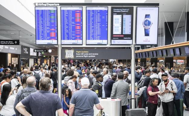 Suiza reabre su espacio aéreo tras un cierre por un problema técnico