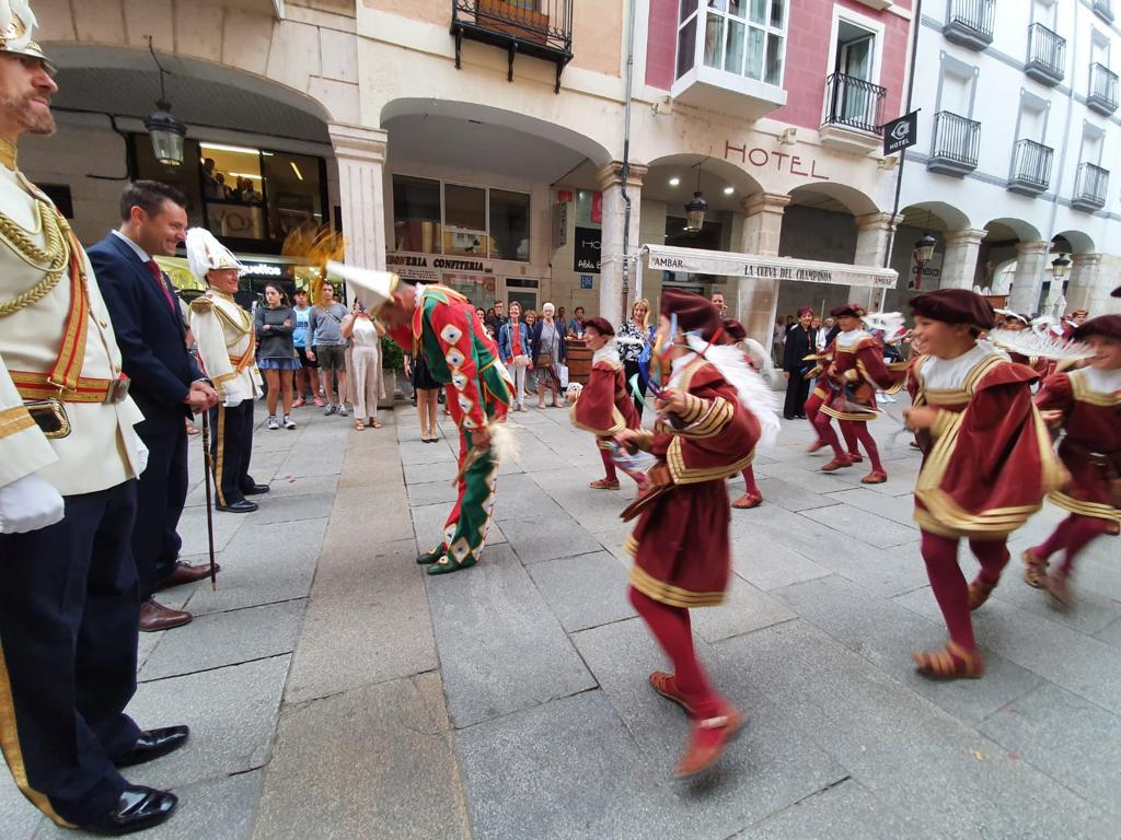 El baile del Tetín se ha celebrado tras la procesión.