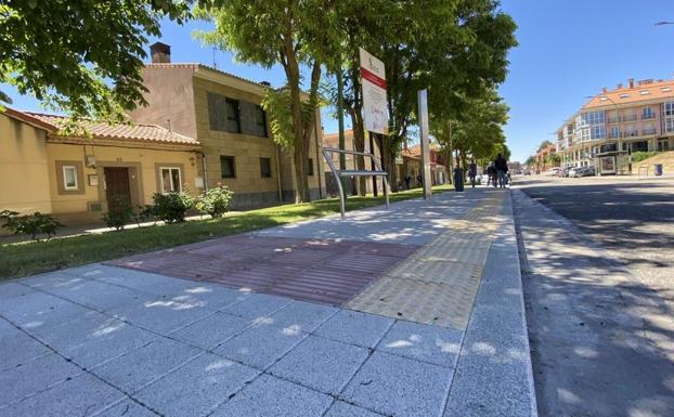 Burgos estrena 26 paradas de bus accesible y las obras de Fuentes Blancas Norte y el Parque Lineal del Vena