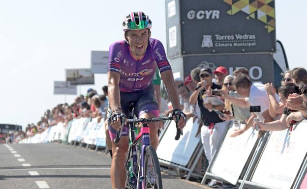 José Manuel Díaz Gallego, tercero en la etapa reina de Torres Vedras