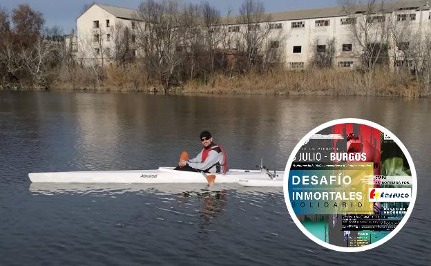 Nadar, pedalear y correr para visibilizar las enfermedades raras: llega a Burgos Desafío inmortales