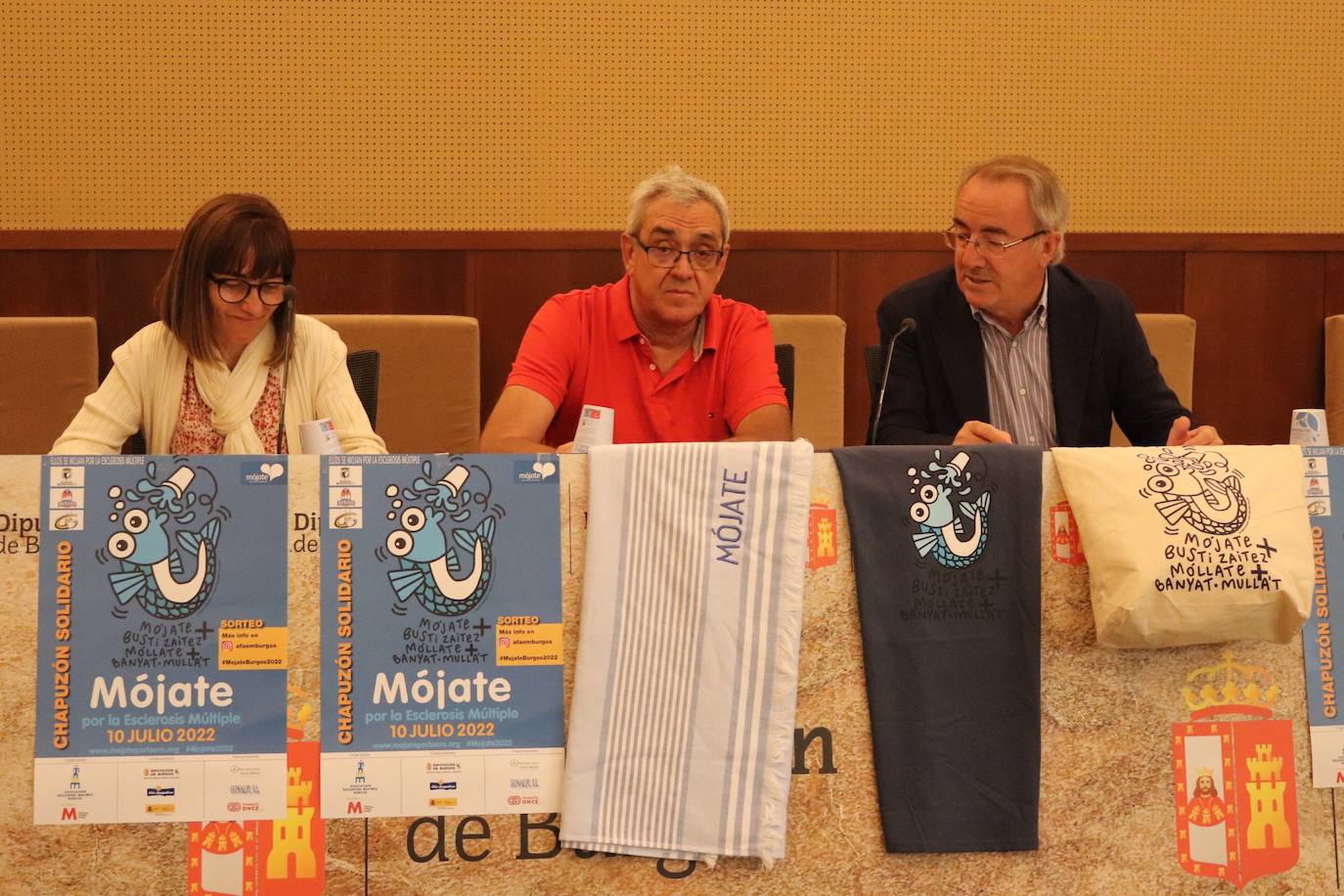 Mójate por la Esclerosis Múltiple, la solidaridad se tira al agua en Arlanzón