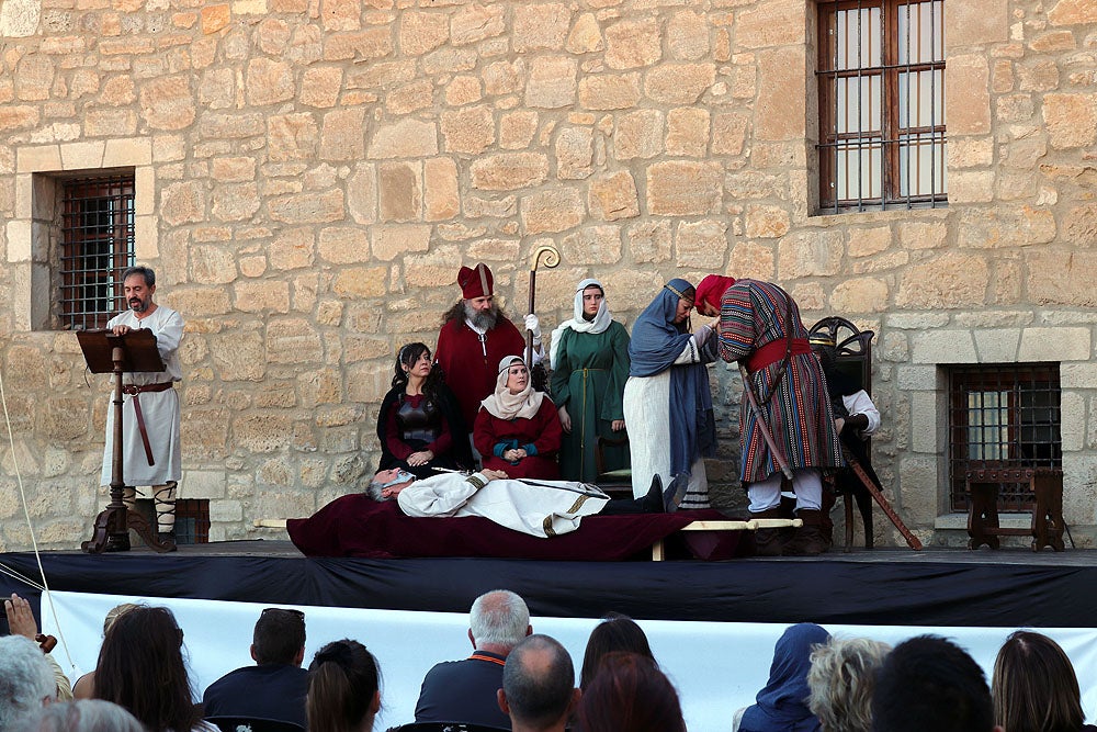 Vivar del Cid recrea el velatorio del Campeador dentro de sus Jornadas Medievales