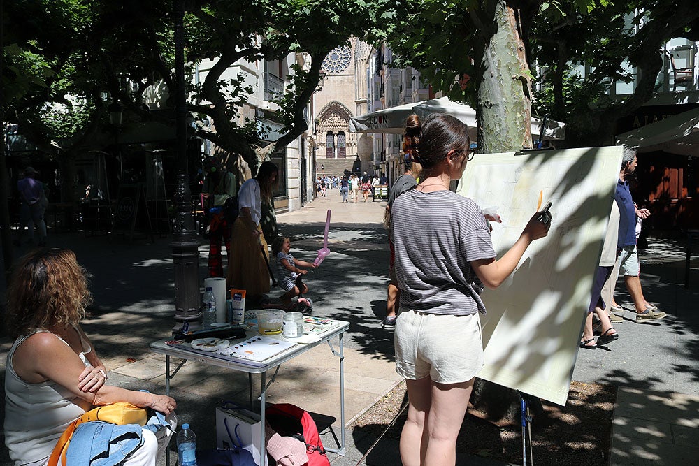 Los artistas inundan Burgos para homenajear a su Catedral y su patrimonio cultural