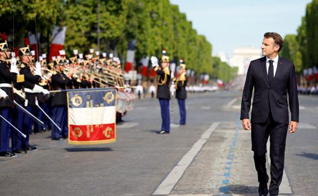 Macron pide a los franceses «sobriedad energética» para no depender del gas ruso