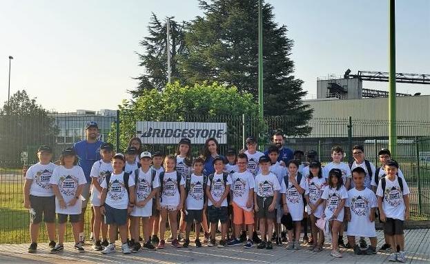 85 niños, en riesgo de exclusión, participan en las 'Colonias Urbanas Solidarias' Bridgestone en Burgos