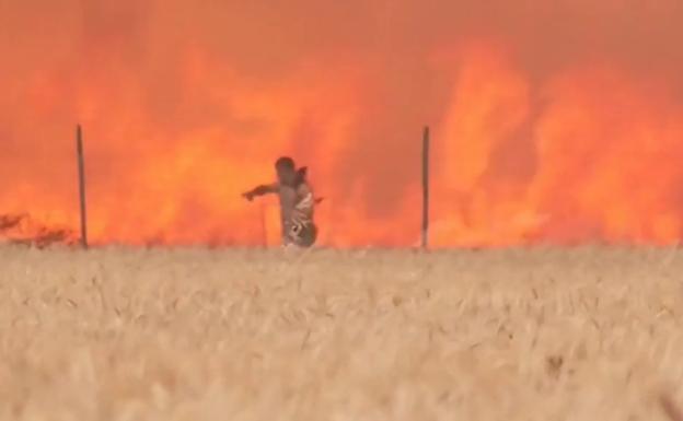 Los incendios en España dejan dos muertos y más de 30.000 hectáreas arrasadas