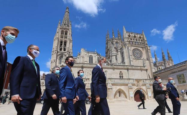 El Rey Felipe VI, Sánchez y Mañueco inauguran este jueves el AVE Madrid-Burgos