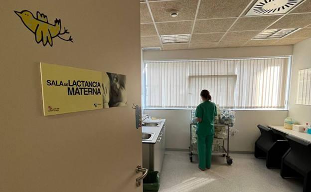 Cerca de la mitad de la leche materna donada en la región procede de madres de bebés nacidos en el HUBU