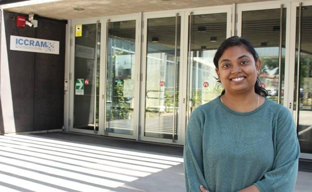 Nandita Dasgupta, de la India a la Universidad de Burgos gracias a una beca María Zambrano