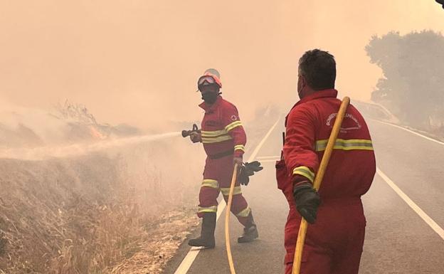 Continúa en nivel 1 el incendio del Arlanza tras cuatro días desde su inicio