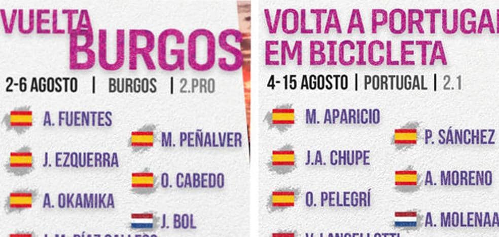 Semana exigente para Burgos BH com a sua participação na Vuelta a Burgos e na Volta a Portugal