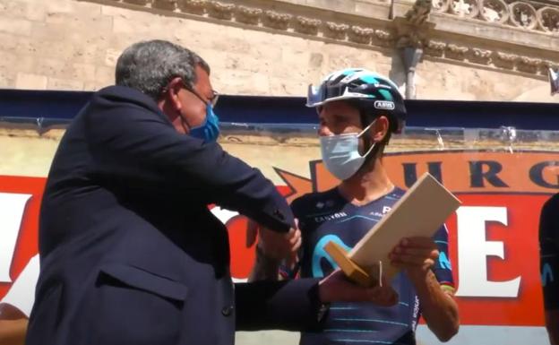 La Vuelta a Burgos homenajea a Alejandro Valverde