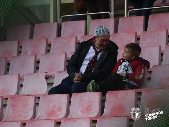 Muere 'Piné', el más fiel seguidor del Burgos CF