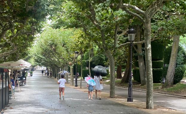 La lluvia de agosto multiplica por diez el agua caída en todo julio en Burgos