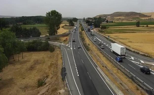 Un herido grave en una «intensa» operación de tráfico en Burgos