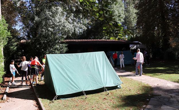 Casi 300 niños disfrutan de la experiencia de los campamentos en plena naturaleza de Burgos