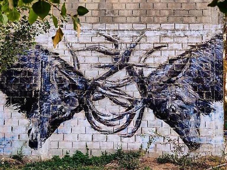 Tubilla del Lago quiere superar los 42 murales y grafitis que ya lo adornan