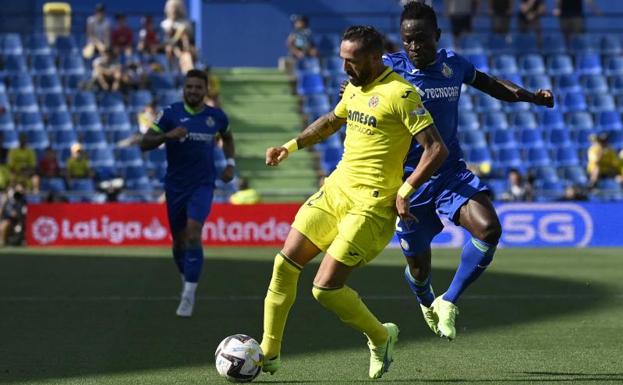 El Getafe frena el gran arranque del Villarreal con un empate