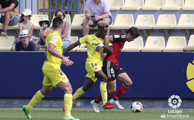 La inferioridad numérica y un Villarreal B eficaz condenan al Mirandés