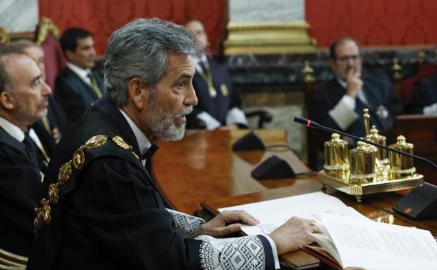 Lesmes no ve «ninguna esperanza» de renovar el Poder Judicial por el bloqueo de PSOE y PP