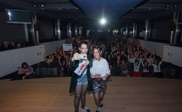 Estudiantes de la UBU participaron en la grabación del corto 'Yo, tú ves'