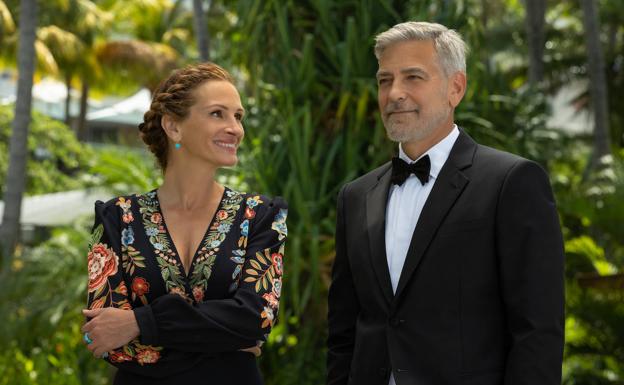 'Viaje al paraíso': Julia Roberts y George Clooney no se pueden ni ver