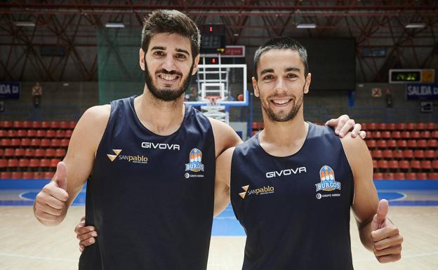 Álex Barrera y Álex López, capitanes del San Pablo Burgos