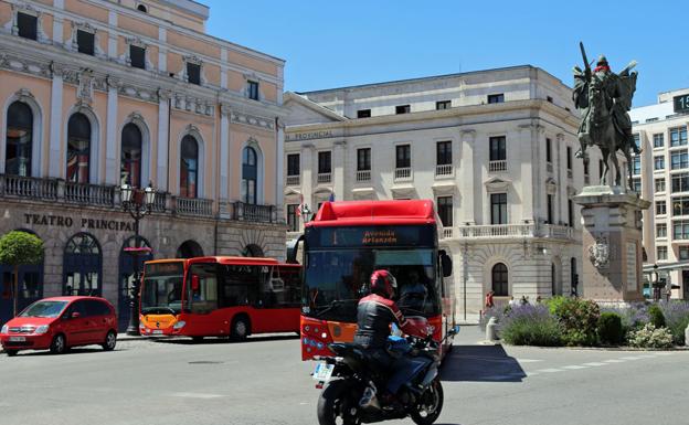 Crecen un 15% los usuarios de autobús urbano en Burgos, con un acumulado de 7 millones