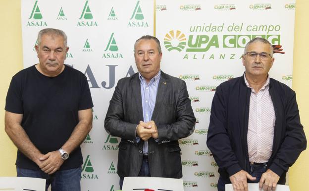 Asaja, COAG y UPA se manifiestan este viernes para denunciar los inasumibles costes de producción