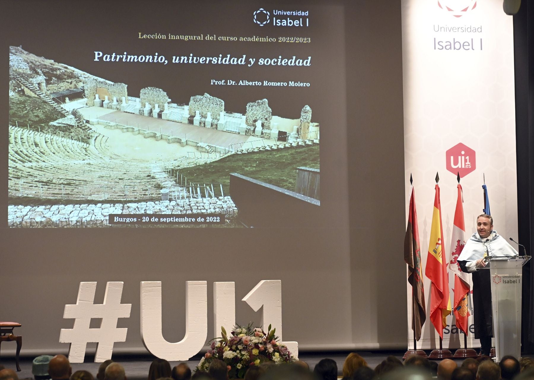 Apertura del curso 2022/2023 en la Universidad Isabel I