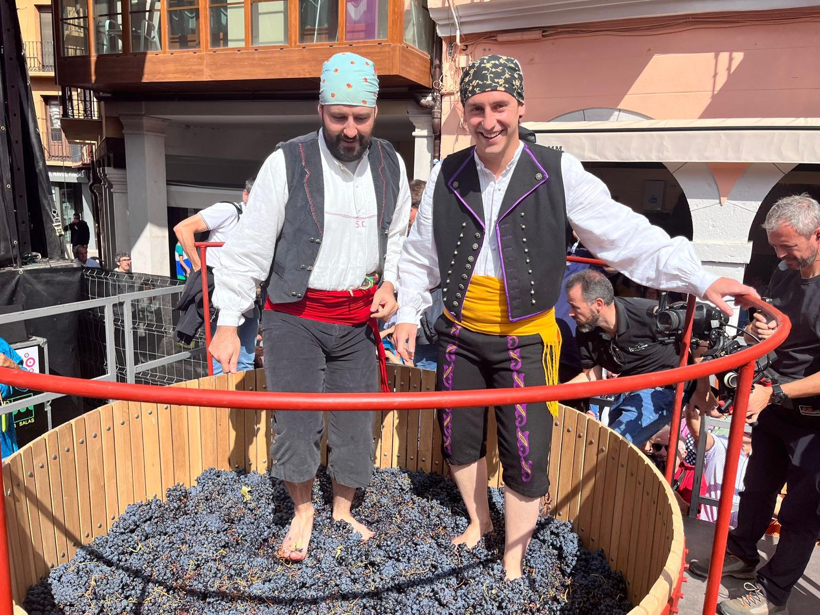 Multitudinaria Fiesta de la Vendimia en Aranda de Duero