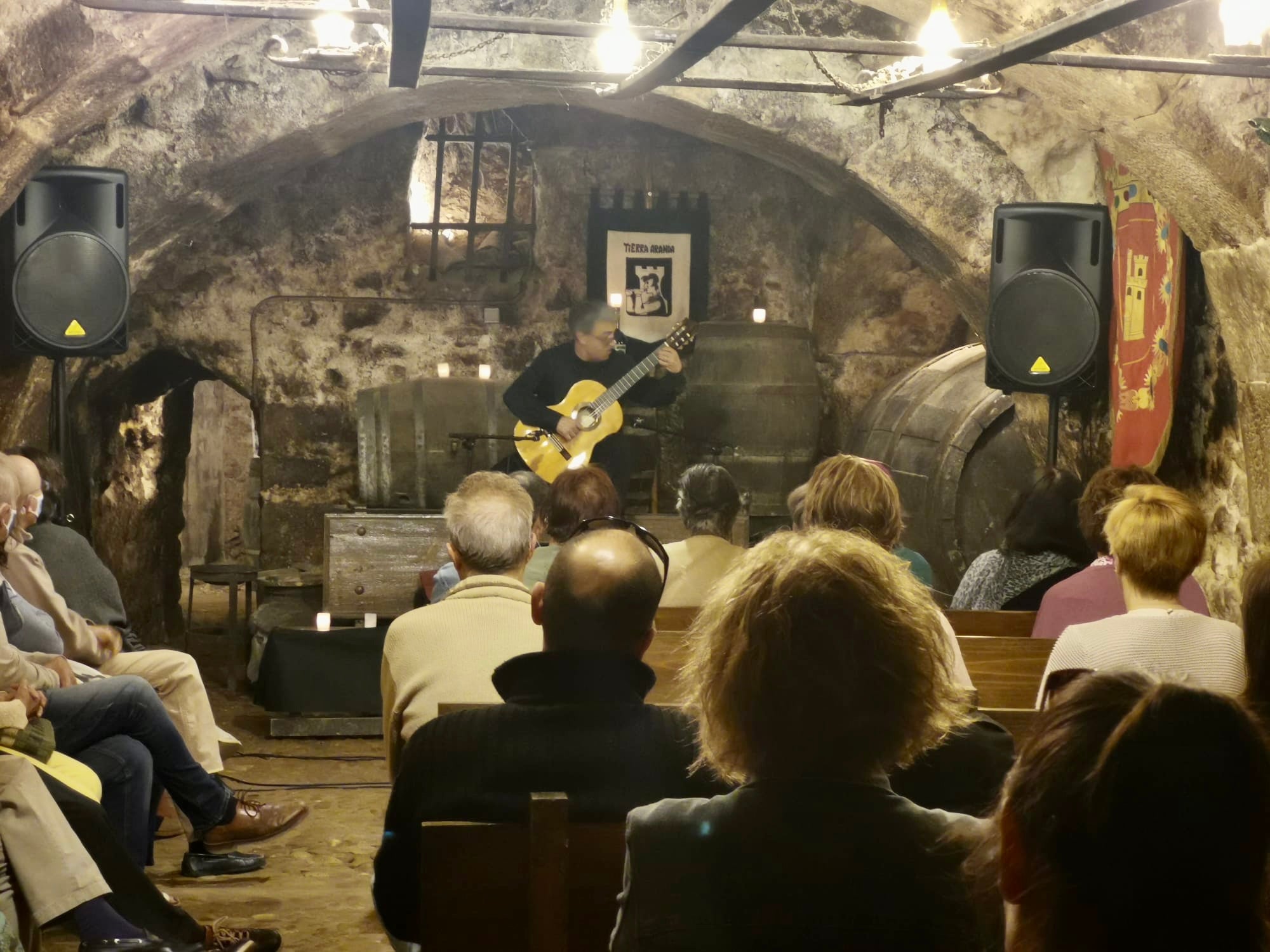 Vuelven los viernes musicales en las bodegas subterráneas de Aranda