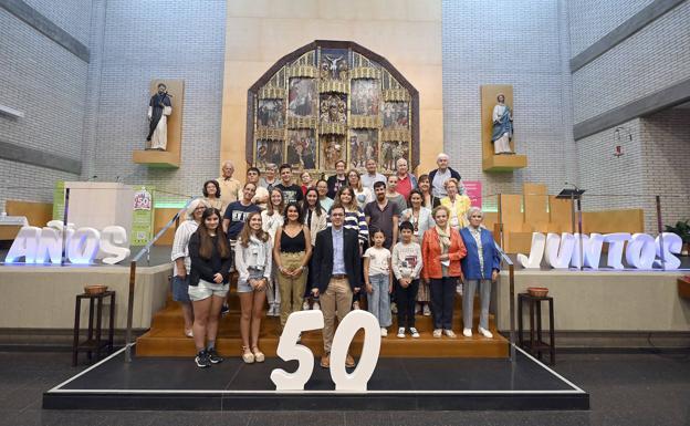 San Martín de Porres, la parroquia que celebra su 50 aniversario con los burgaleses