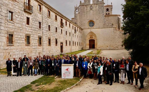San Pedro de Cardeña acoge la clausura del I Encuentro de Alcaldes y Alcaldesas del Camino del Cid