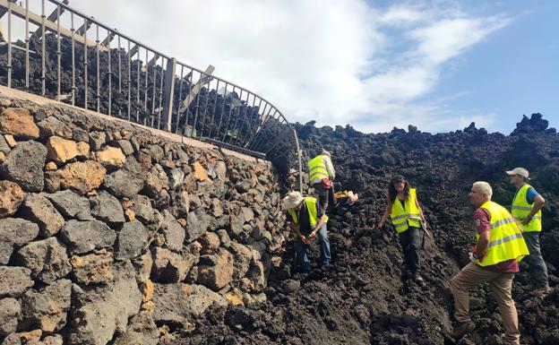 Tres investigadores de la UBU viajan a La Palma para estudiar el magnetismo terrestre en la roca volcánica