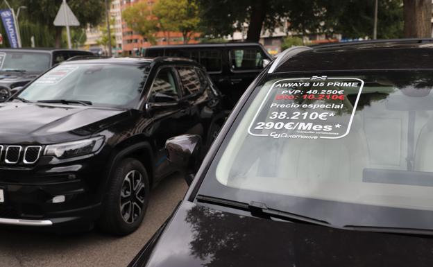 La matriculación de coches repunta por primera vez en Burgos en más de un año