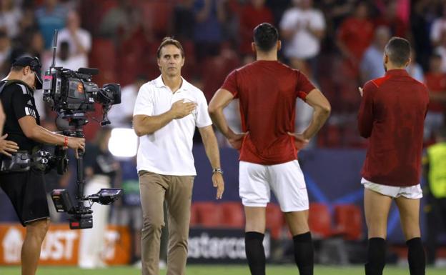 Lopetegui se despide del Sevilla emocionado y cede el testigo a Sampaoli