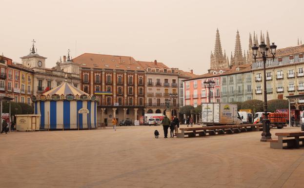 Burgos presenta una calidad del aire desfavorable por la calima