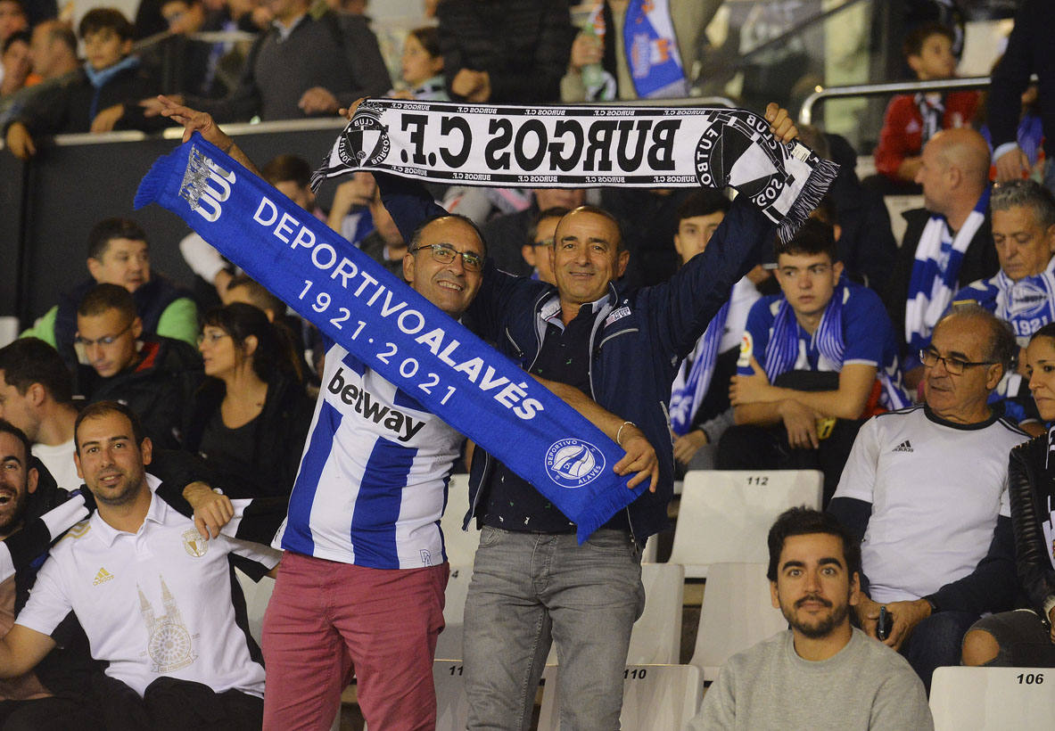 El Burgos CF se da un festín ante el Alavés en El Plantío