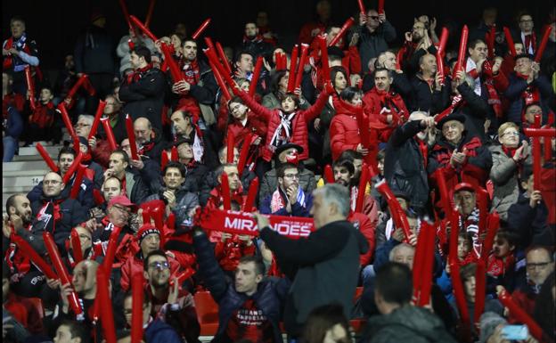 Más de 1100 rojillos podrán acompañar al Mirandés en El Plantío