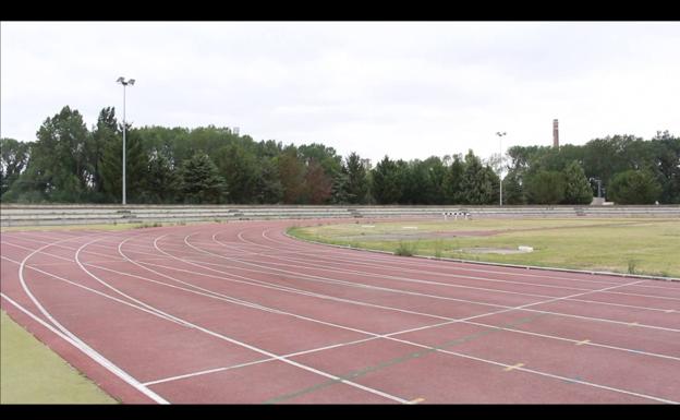 La pista de atletismo de Miranda de Ebro vuelve a la competición