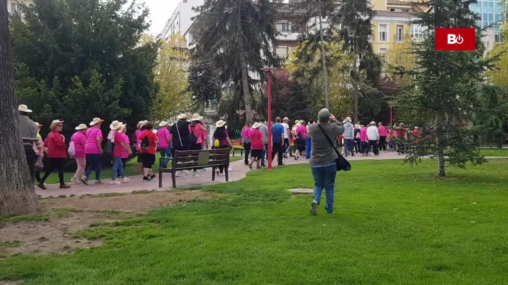 Paseo Rosa en Miranda de Ebro